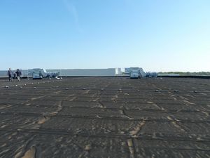 Tiefkühllager Bünting Dach