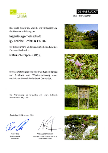 Naturschutzpreis 2019